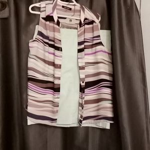 Skirt and blouse set